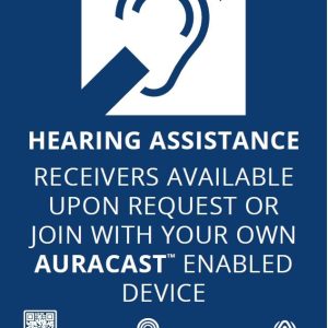 Auri Assistive Listening Signage Kit
