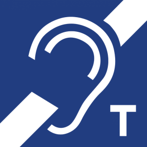Hearing Loop Sign (Large)